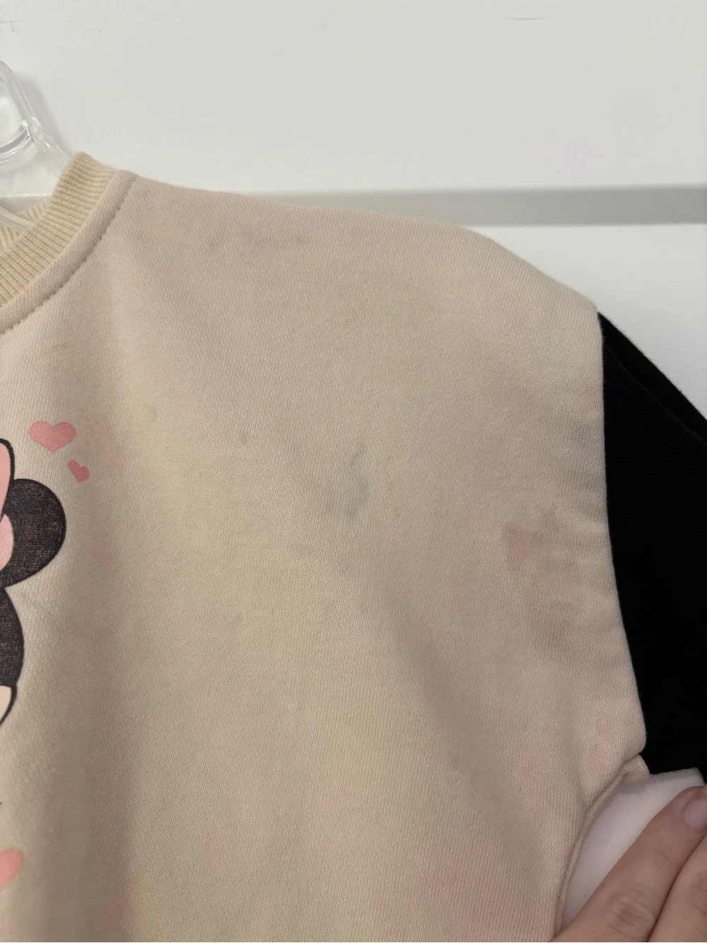 Magical Little Babes Minnie and Mickey Mouse Crewneck Sweatshirt 2/3yrs